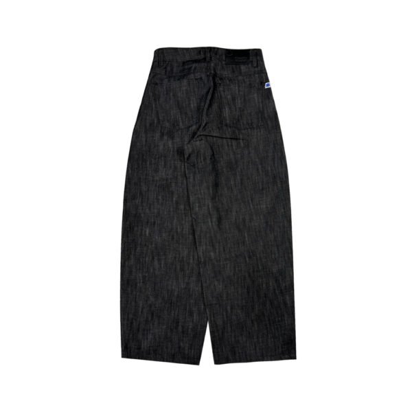 RAW DENIM BAGGY CULTURE BLACK HITAM MOODDAY PROJECT - Image 2