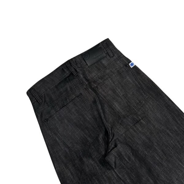 RAW DENIM BAGGY CULTURE BLACK HITAM MOODDAY PROJECT - Image 3