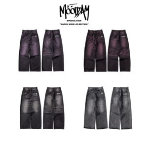 BAGGY PANTS DENIM WIDE LEG MOODDAY PROJECT