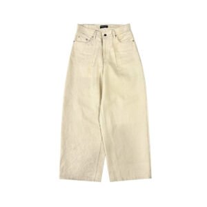 RAW DENIM BAGGY CULTURE CREAM HITAM MOODDAY PROJECT
