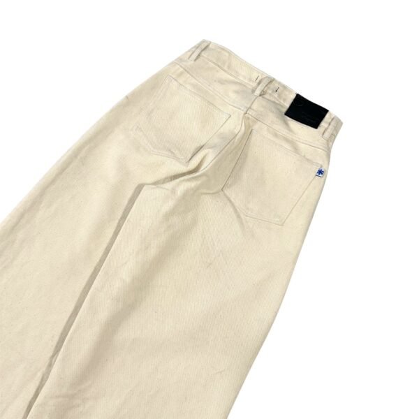 RAW DENIM BAGGY CULTURE CREAM HITAM MOODDAY PROJECT - Image 3