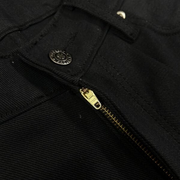 RAW DENIM JORTS BLACK KAREEM MOODDAY PROJECT - Image 5