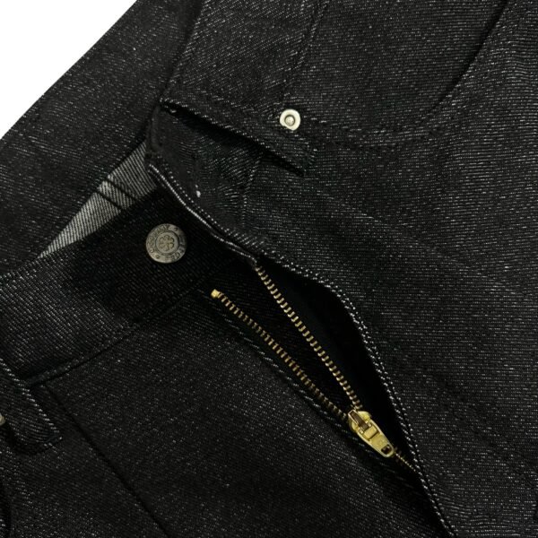 RAW DENIM JORTS PANTS HITAM OSAKA MOODDAY PROJECT - Image 7