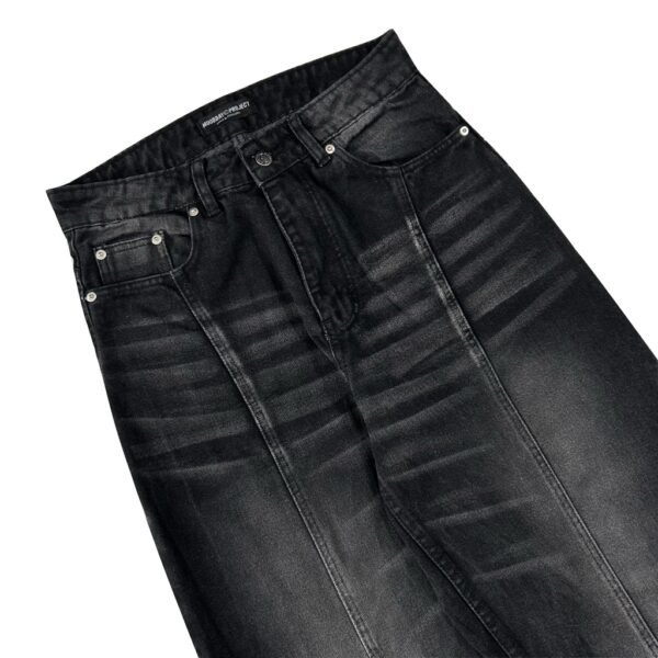 BAGGY PANTS DENIM CHARCOAL V2 MOODDAY PROJECT - Image 3