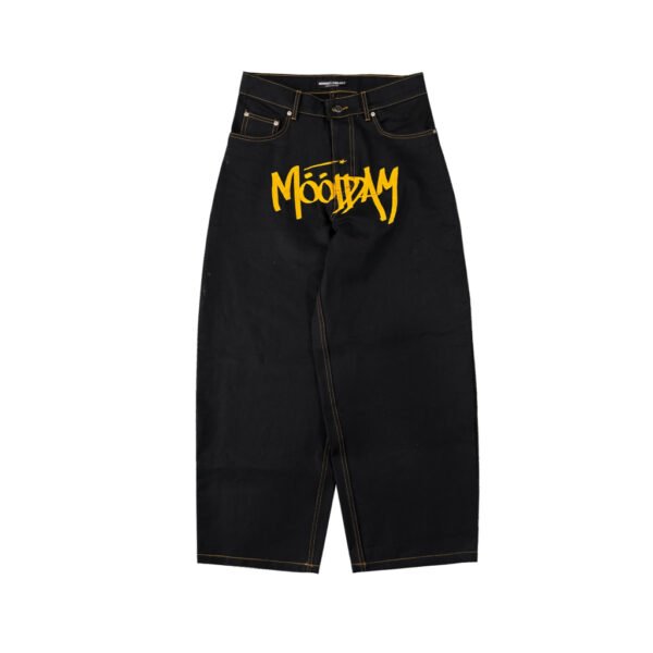 RAW DENIM BAGGY OG LOGO MOODDAY PROJECT - Image 2