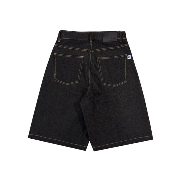 RAW DENIM JORTS PANTS HITAM OSAKA MOODDAY PROJECT - Image 2