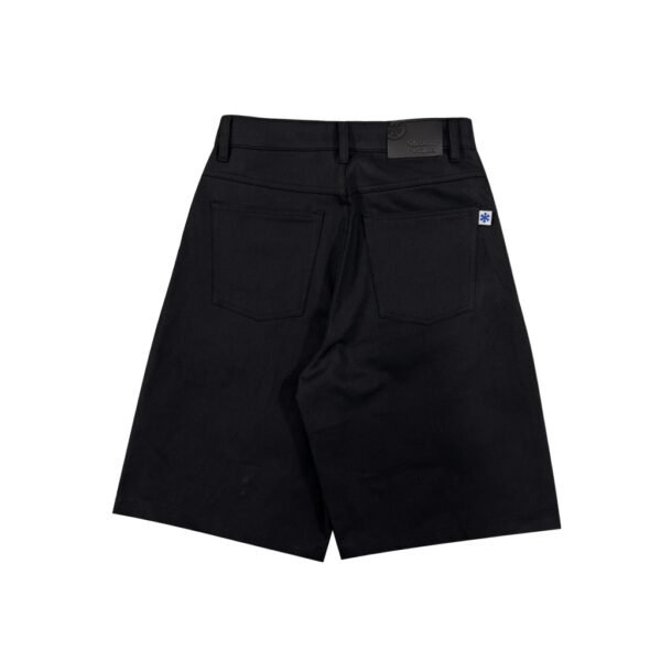 RAW DENIM JORTS BLACK KAREEM MOODDAY PROJECT - Image 2