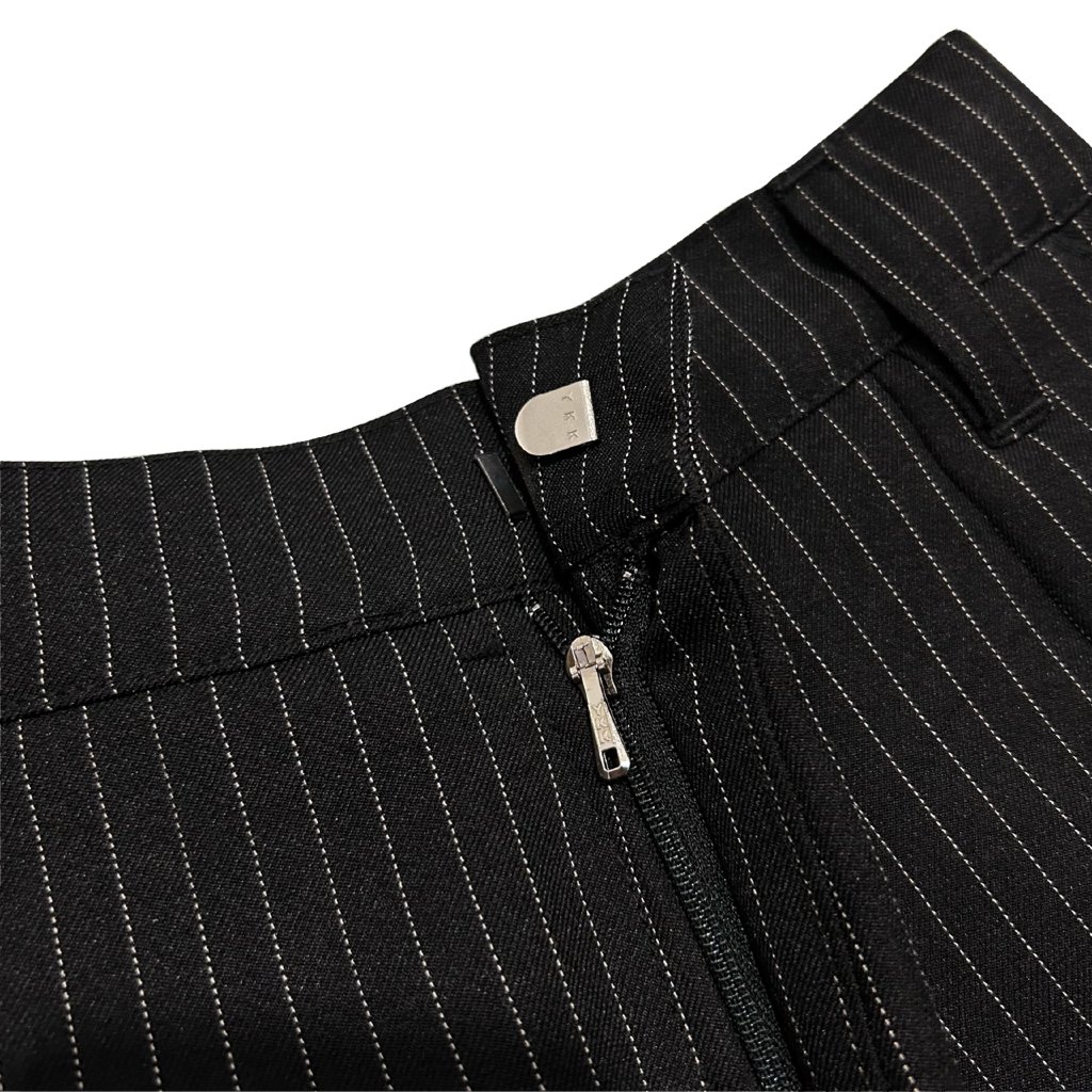 PLEATED STRIPE PANTS WIDELEG TROUSERS MOODDAY PROJECT NO JEANS FORMAL - Image 6