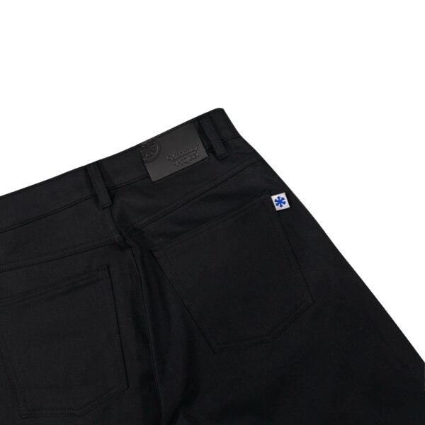 RAW DENIM JORTS BLACK KAREEM MOODDAY PROJECT - Image 4