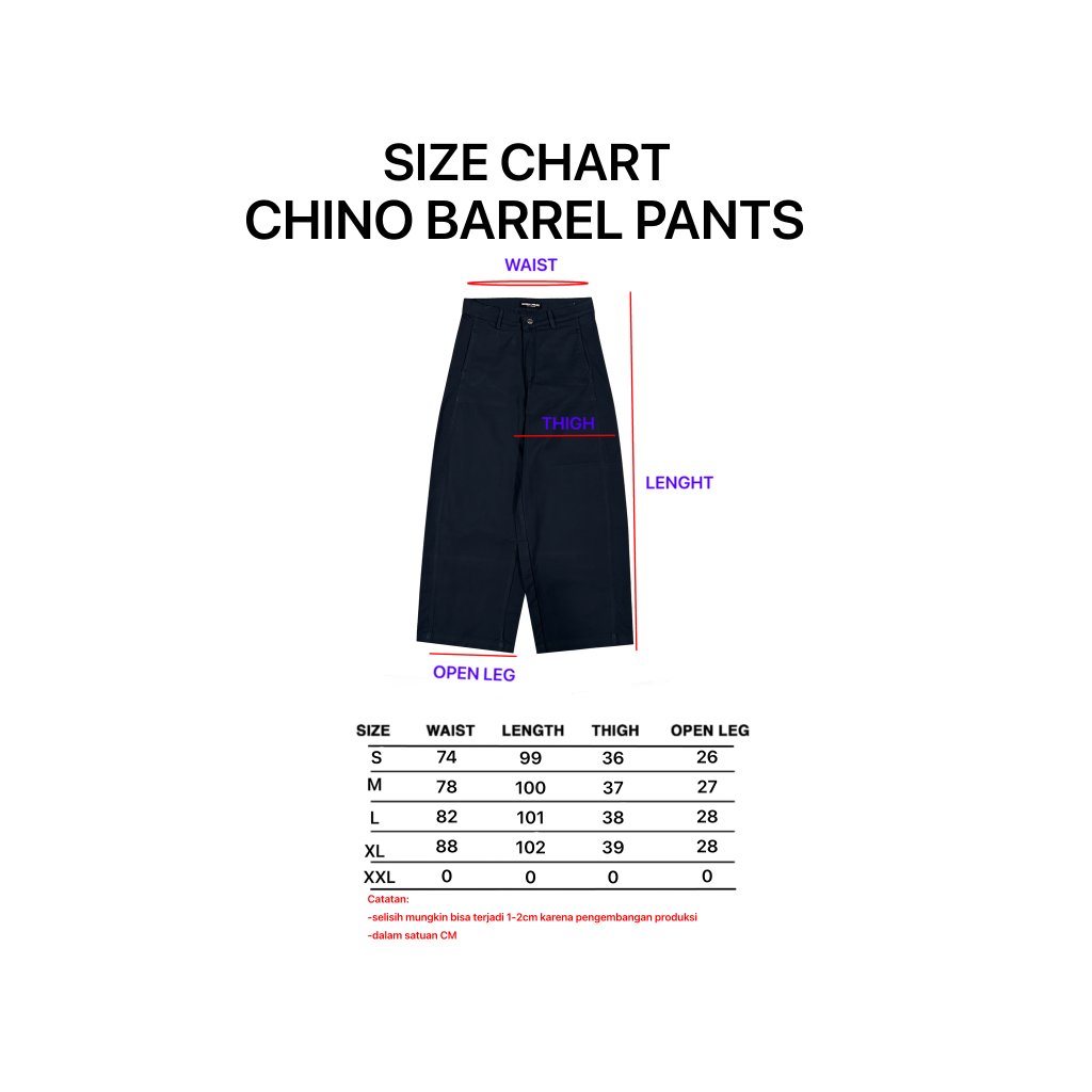 CHINO BARREL PANTS SEMI BALLON PANTS MOODDAY PROJECT - Image 8