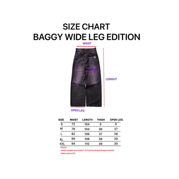BAGGY PANTS DENIM WIDE LEG MOODDAY PROJECT - Image 9