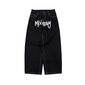 RAW DENIM BAGGY OG LOGO MOODDAY PROJECT