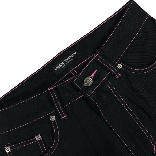 RAW DENIM BAGGY KAREEM PINK MOODDAY PROJECT - Image 3