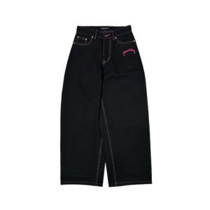 RAW DENIM BAGGY KAREEM PINK MOODDAY PROJECT
